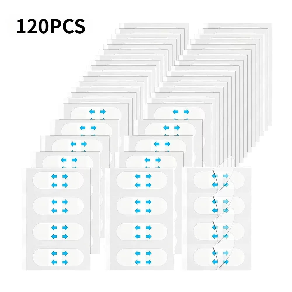 40/80Pcs Lifting Face Stickers Invisible Transparent Thin Face Patche Lift Tools V-Shape Face Wrinkle Sagging Skin Adhesive Tape