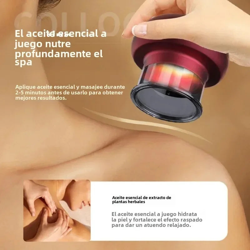 Electric Vacuum Cupping Massager Body Cups Anti-Cellulite Therapy Fat Burning Slimming Electric Guasha Scraping for Body
