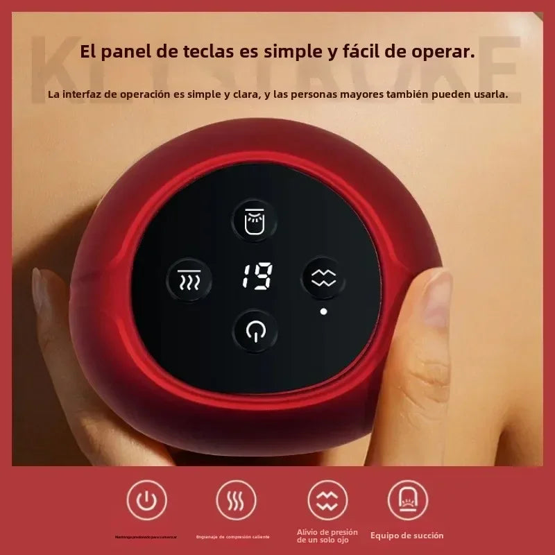 Electric Vacuum Cupping Massager Body Cups Anti-Cellulite Therapy Fat Burning Slimming Electric Guasha Scraping for Body
