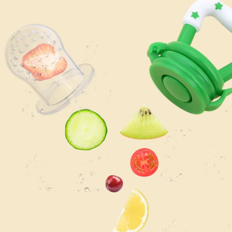 Baby Silicone Baby Fruit Feeder Food Supplement Pacifier Molar Stick Supplementary Portable Kids Boys Girls Fruit Supplement