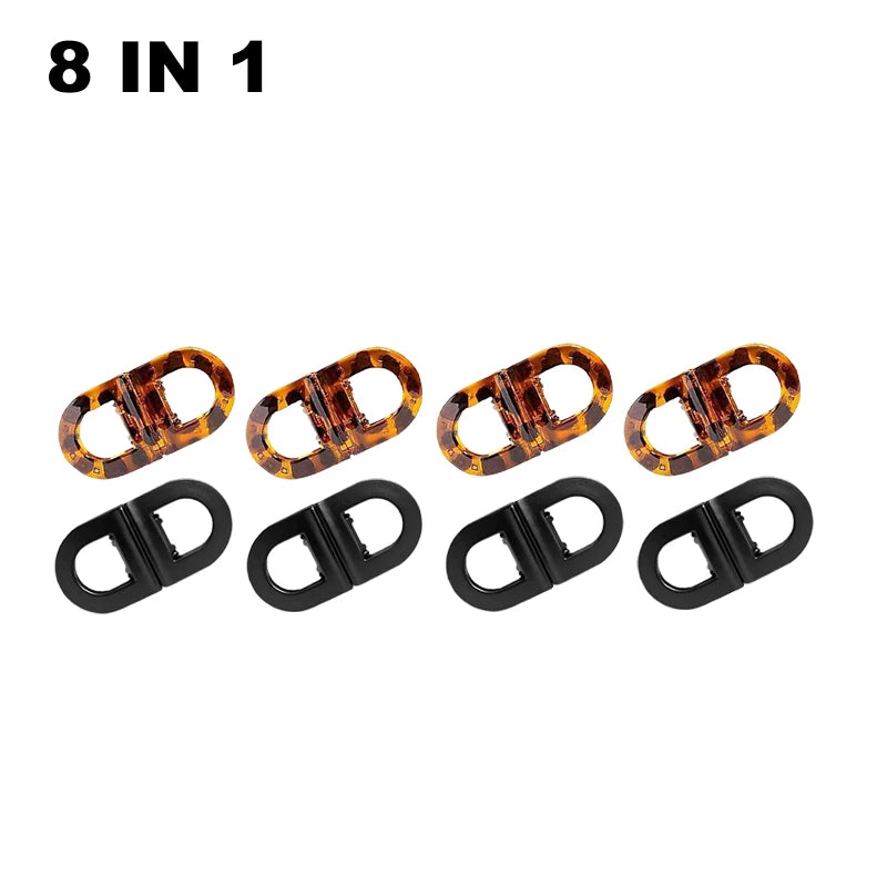 Magnetic Hair Clips Strong Hold Professional Salon Sectioning Clips Non-Slip Styling Clips for Women Girls Hairstyling Tools Set